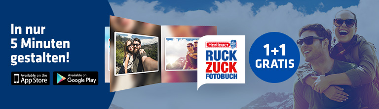 Das neue Ruck Zuck Fotobuch von Hartlauer!