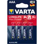 Varta 4703 AAA Longlife Max Power 1,5V 4er 