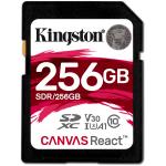 Kingston SDXC 256GB Canvas React 100MBs 