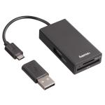 Hama 54141 USB-2.0-OTG-Hub/Kartenleser 