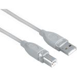 Hama 45023 USB-2.0-Kabel, geschirmt, Grau, 5,00 m 