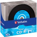 Verbatim CD-R 700MB Vinyl Super AZO 