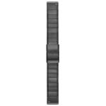 Garmin QuickFit 22 Uhrenband DLC-Titan Grau 