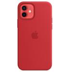 Apple iPhone 12 Pro Max Silikon Case mit MagSafe product red 