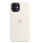 Apple iPhone 12 Pro Max Silikon Case mit MagSafe weiß 