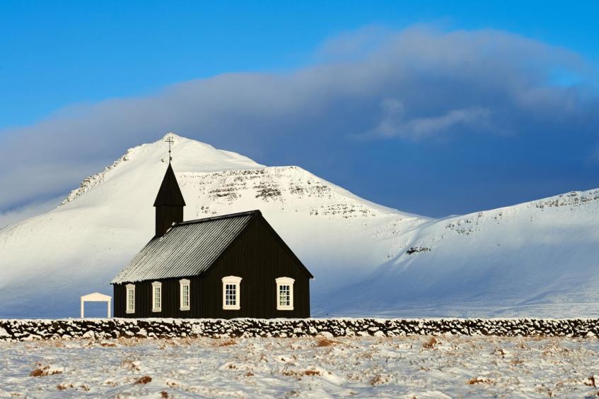 Iceland church of Budir 