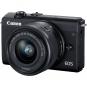 Canon EOS M200 + EF-M 15-45/3.5-6.3 IS STM Schwarz  - Thumbnail 1