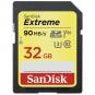SanDisk SDHC 32GB Extreme V30 UHS-I U3 Class 10 90MB/s  - Thumbnail 1