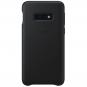 Samsung Back Cover Leather Galaxy S10e schwarz  - Thumbnail 1