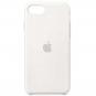 Apple Original Back Cover Silikon iPhone SE 2020 weiss  - Thumbnail 1