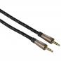 Hama 122328 Audio-Kabel 3,5-mm-Klinken-Stecker Metall 3m  - Thumbnail 1