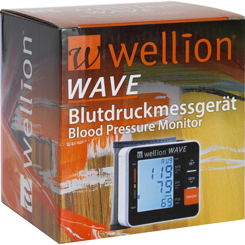 Wellion Wave Blutdruckmessgerät Handgelenk 