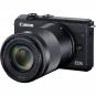 Canon EOS M200 + EF-M 15-45 + EF-M 55-200 Schwarz  - Thumbnail 2