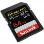 SanDisk SDXC 64GB Extreme Pro UHS-I 170MB/s  - Thumbnail 2