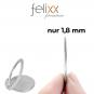 Felixx Ultraslim Smartphone Ring Silber  - Thumbnail 2