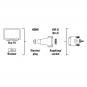 Hama 34617 DVI-HDMI-Adapter, HDMI-Stecker, DVI-Kupplung gesc  - Thumbnail 2