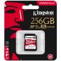 Kingston SDXC 256GB Canvas React 100MBs  - Thumbnail 3