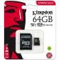 Kingston mSDXC 64GB Canvas Select C10  - Thumbnail 3