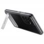 Samsung Back Cover Standing Galaxy S21 Ultra clear  - Thumbnail 3