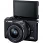 Canon EOS M200 + EF-M 15-45/3.5-6.3 IS STM Schwarz  - Thumbnail 6